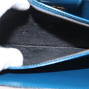 LOUIS VUITTON Epi Capucines Schultertasche Blau M52345 LV Auth BA13140-11