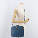 LOUIS VUITTON Epi Capucines Schultertasche Blau M52345 LV Auth BA13140-26