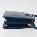 LOUIS VUITTON Epi Capucines Schultertasche Blau M52345 LV Auth BA13140-3