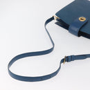 LOUIS VUITTON Epi Capucines Schultertasche Blau M52345 LV Auth BA13140-7