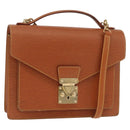 LOUIS VUITTON Epi Monceau 28 Handtasche Zipangu Gold LV Auth BA13141-1