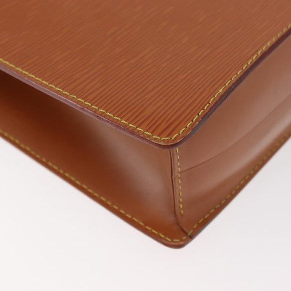 LOUIS VUITTON Epi Monceau 28 Handtasche Zipangu Gold LV Auth BA13141