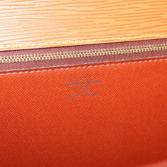 LOUIS VUITTON Epi Monceau 28 Handtasche Zipangu Gold LV Auth BA13141