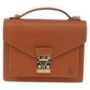 LOUIS VUITTON Epi Monceau 28 Handtasche Zipangu Gold LV Auth BA13141-13
