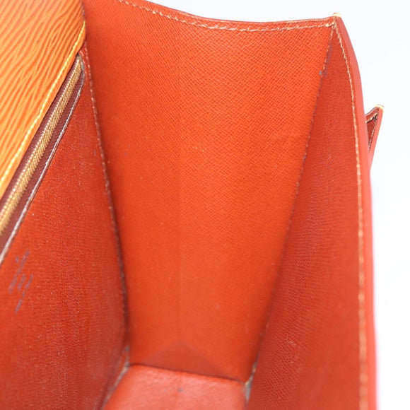 LOUIS VUITTON Epi Monceau 28 Handtasche Zipangu Gold LV Auth BA13141
