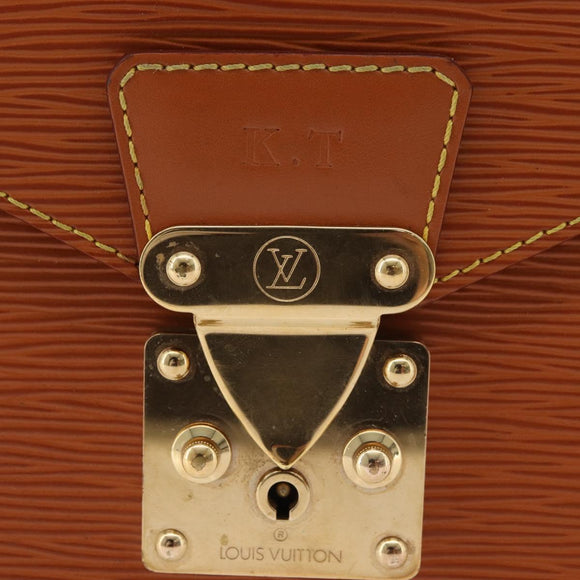 LOUIS VUITTON Epi Monceau 28 Handtasche Zipangu Gold LV Auth BA13141