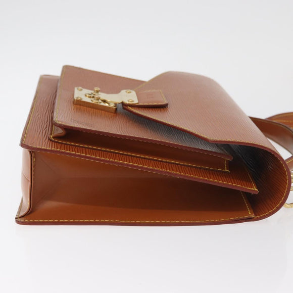 LOUIS VUITTON Epi Monceau 28 Handtasche Zipangu Gold LV Auth BA13141