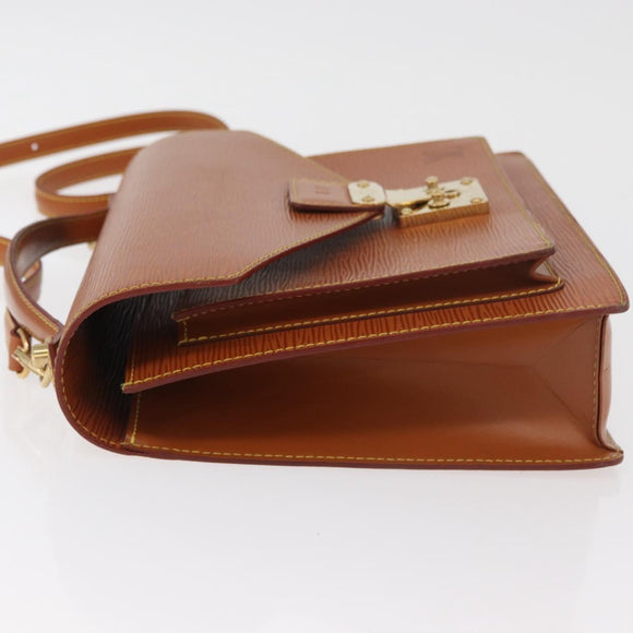 LOUIS VUITTON Epi Monceau 28 Handtasche Zipangu Gold LV Auth BA13141
