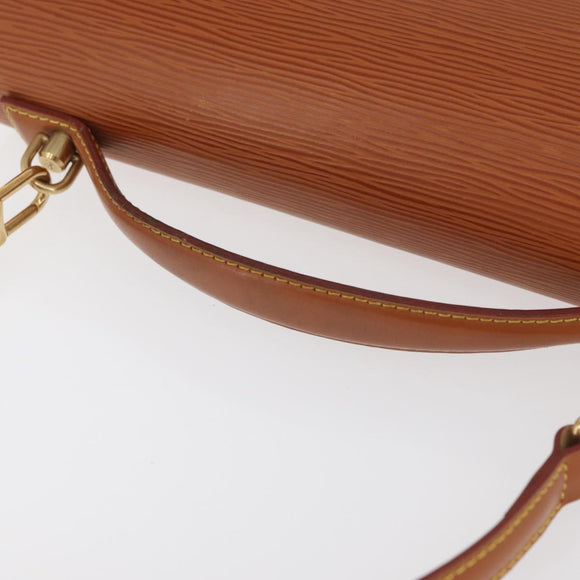 LOUIS VUITTON Epi Monceau 28 Handtasche Zipangu Gold LV Auth BA13141