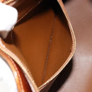 LOUIS VUITTON Monogram Vernis Houston Hand Bag Bronze M91122 LV Auth BA13142-24