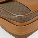 GUCCI Micro GG Supreme Shoulder Bag PVC Beige Gold Auth BA13145-10