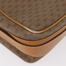 GUCCI Micro GG Supreme Shoulder Bag PVC Beige Gold Auth BA13145-12