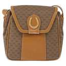 GUCCI Micro GG Supreme Shoulder Bag PVC Beige Gold Auth BA13145-2