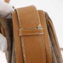 GUCCI Micro GG Supreme Shoulder Bag PVC Beige Gold Auth BA13145-26