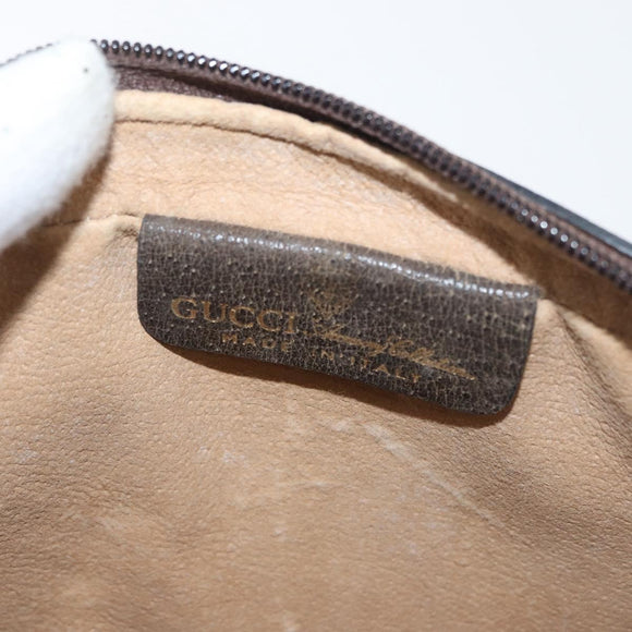 GUCCI GG Supreme Web Sherry Line Tas PVC Beige Rood 32 014 3553 Auth BA13149