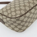 GUCCI GG Supreme Web Sherry Line Tasche PVC Beige Gold 89 02 077 Auth BA13151-17