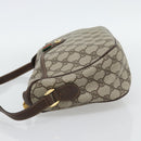 GUCCI GG Supreme Web Sherry Line Tasche PVC Beige Gold 89 02 077 Auth BA13151-3