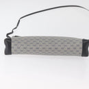 GUCCI Micro GG Supreme Shoulder Bag PVC Navy Gold Auth BA13153-5