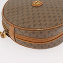 GUCCI Micro GG Supreme Umhängetasche PVC Beige Gold Auth BA13154-9