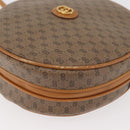 GUCCI Micro GG Supreme Umhängetasche PVC Beige Gold Auth BA13154-14