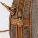 GUCCI Micro GG Supreme Umhängetasche PVC Beige Gold Auth BA13154-10