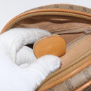 GUCCI Micro GG Supreme Umhängetasche PVC Beige Gold Auth BA13154-12