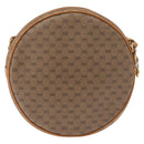 GUCCI Micro GG Supreme Umhängetasche PVC Beige Gold Auth BA13154-2