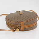 GUCCI Micro GG Supreme Umhängetasche PVC Beige Gold Auth BA13154-4