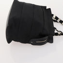 Salvatore Ferragamo Hand Bag Nylon Patent Leather 2 Set Black Auth BA13155-12