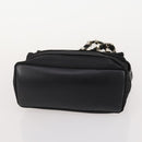 Salvatore Ferragamo Hand Bag Nylon Patent Leather 2 Set Black Auth BA13155-15