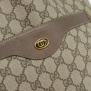 GUCCI GG Supreme Web Sherry Line Tote Bag PVC Beige 39 02 003 Auth BA13156-17
