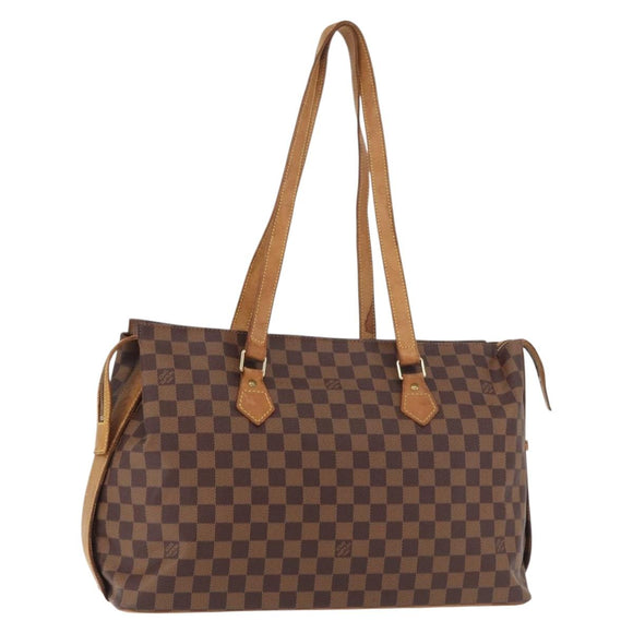 LOUIS VUITTON Damier Ebene Colombine Bag 100th anniversary N99037 Auth BA13158