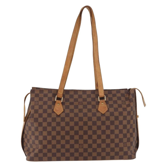 LOUIS VUITTON Damier Ebene Colombine Bag 100th anniversary N99037 Auth BA13158