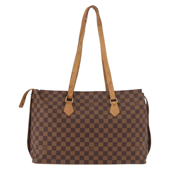 LOUIS VUITTON Damier Ebene Colombine Bag 100th anniversary N99037 Auth BA13158