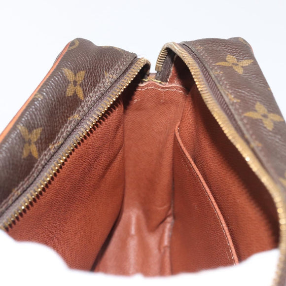 LOUIS VUITTON Monogram Compiegne 28 Clutch Bag M51845 LV Auth BA13159
