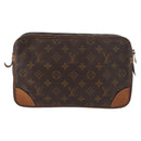 LOUIS VUITTON Monogram Compiegne 28 Clutch Bag M51845 LV Auth BA13159-2