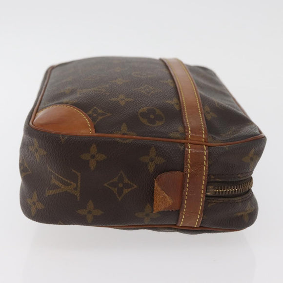 LOUIS VUITTON Monogram Compiegne 28 Clutch Bag M51845 LV Auth BA13159