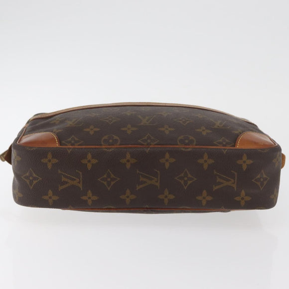 LOUIS VUITTON Monogram Compiegne 28 Clutch Bag M51845 LV Auth BA13159