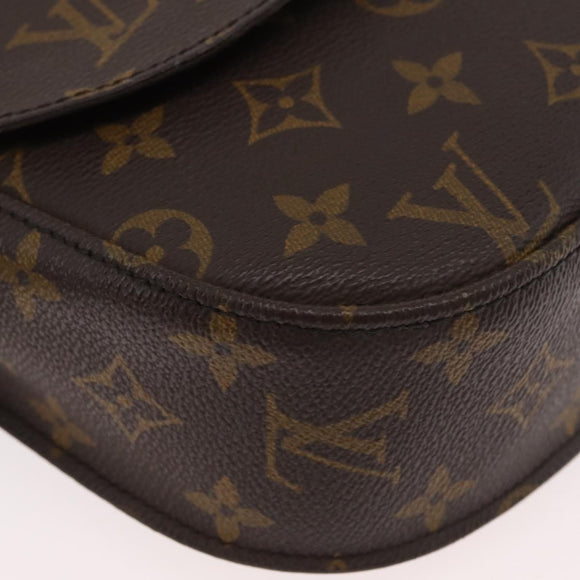 LOUIS VUITTON Monogram Saint Cloud GM Umhängetasche M51242 LV Auth BA13160