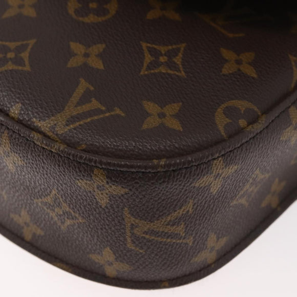 LOUIS VUITTON Monogram Saint Cloud GM Umhängetasche M51242 LV Auth BA13160