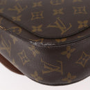 LOUIS VUITTON Monogram Saint Cloud GM Umhängetasche M51242 LV Auth BA13160-17