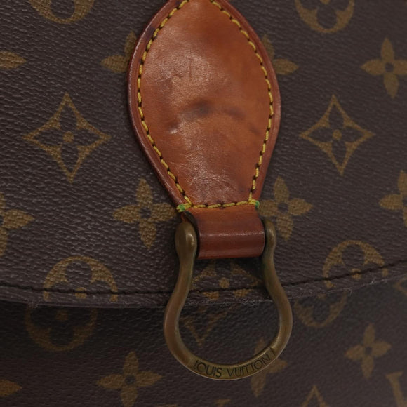LOUIS VUITTON Monogram Saint Cloud GM Umhängetasche M51242 LV Auth BA13160