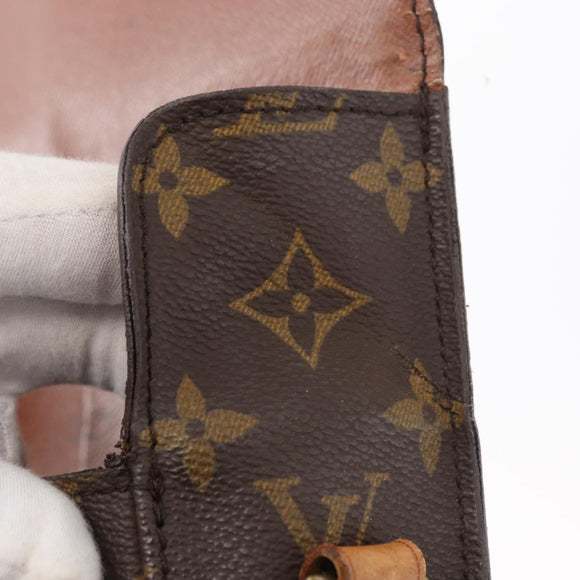 LOUIS VUITTON Monogram Saint Cloud GM Umhängetasche M51242 LV Auth BA13160