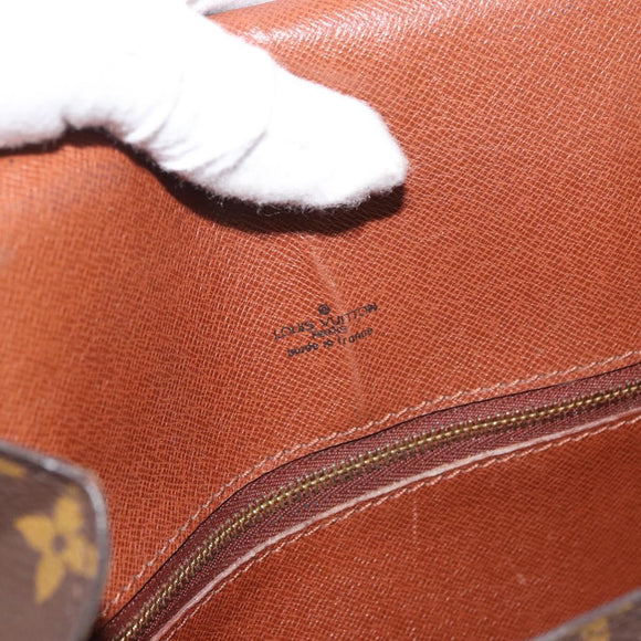 LOUIS VUITTON Monogram Saint Cloud GM Umhängetasche M51242 LV Auth BA13160