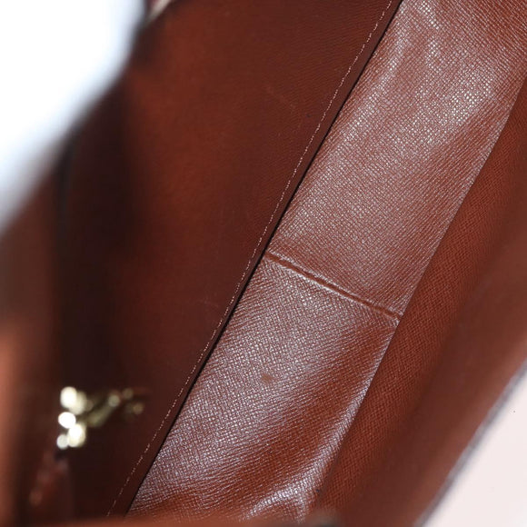 LOUIS VUITTON Monogram Saint Cloud GM Umhängetasche M51242 LV Auth BA13160