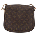 LOUIS VUITTON Monogram Saint Cloud GM Umhängetasche M51242 LV Auth BA13160-2