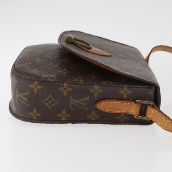 LOUIS VUITTON Monogram Saint Cloud GM Umhängetasche M51242 LV Auth BA13160