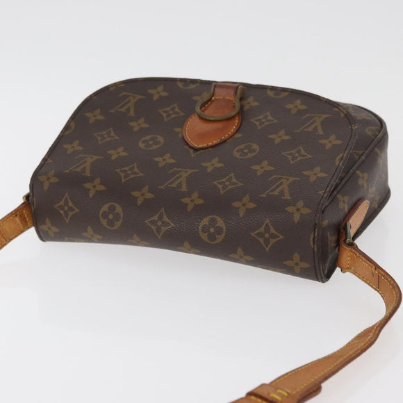 LOUIS VUITTON Monogram Saint Cloud GM Umhängetasche M51242 LV Auth BA13160
