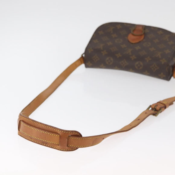 LOUIS VUITTON Monogram Saint Cloud GM Umhängetasche M51242 LV Auth BA13160