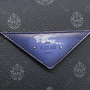 Berluti Clutch Bag PVC Black Silver Auth BA13162-12
